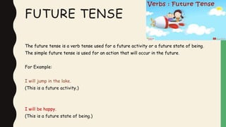 Simple future tense | PPTX