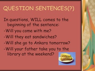 Will Questions Examples Simple future (will) | PPT