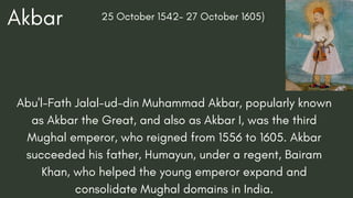 History of Mughal Emperor | PDF