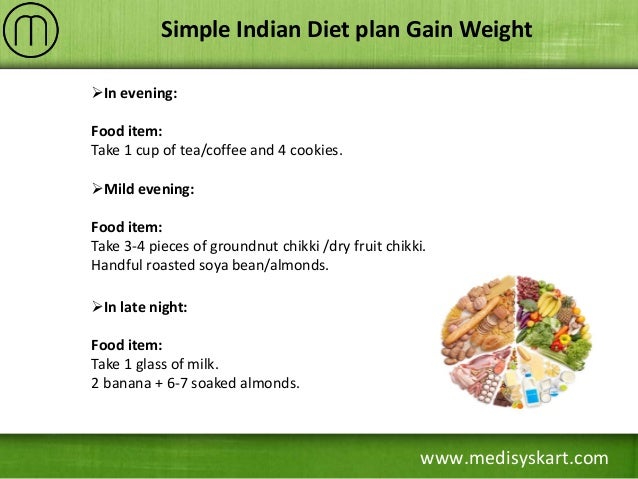 veg diet plan for weight gain in hindi