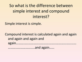 Simple Interest | PPT