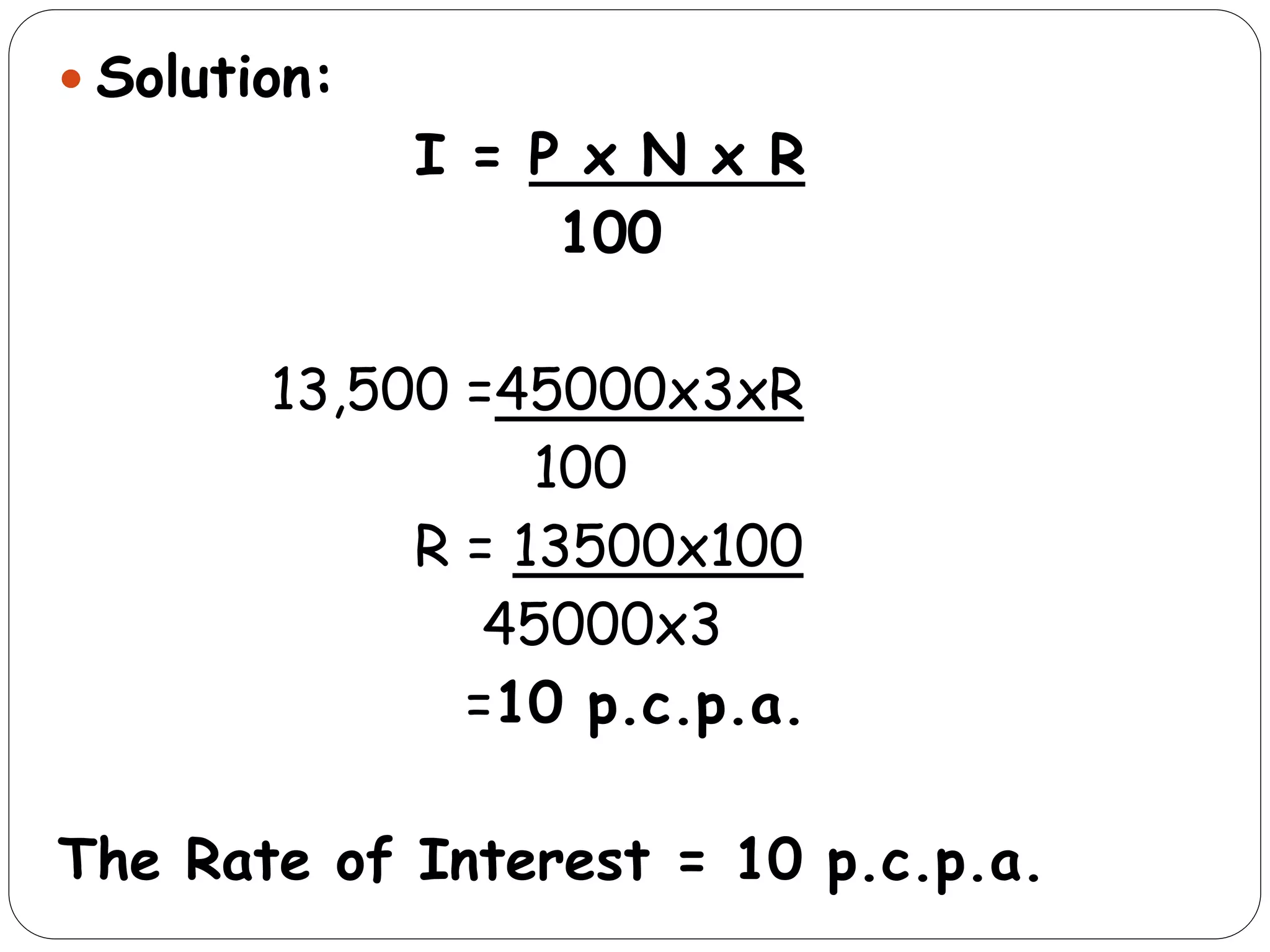 Simple interest | PPTX