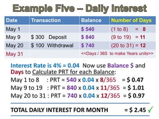 Simple Interest Part 2