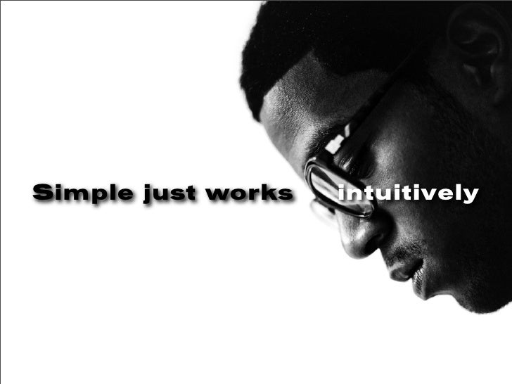 Simple is not easy