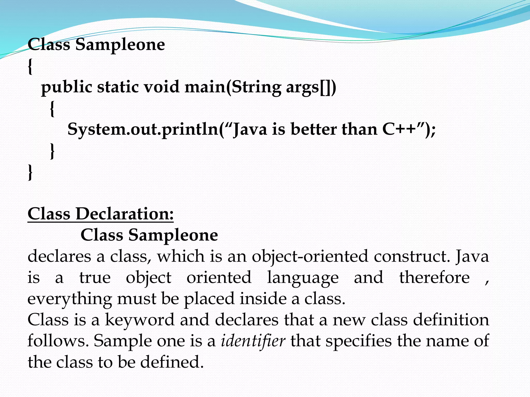 Simple java program | PPT