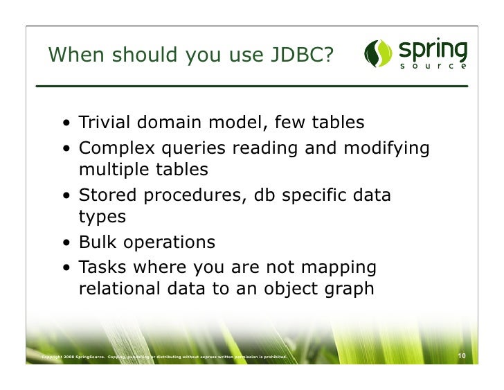 Simple Jdbc With Spring 2 5