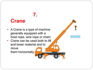 Simple Lifting Design Using Rope Simple lifting machine | PPTX