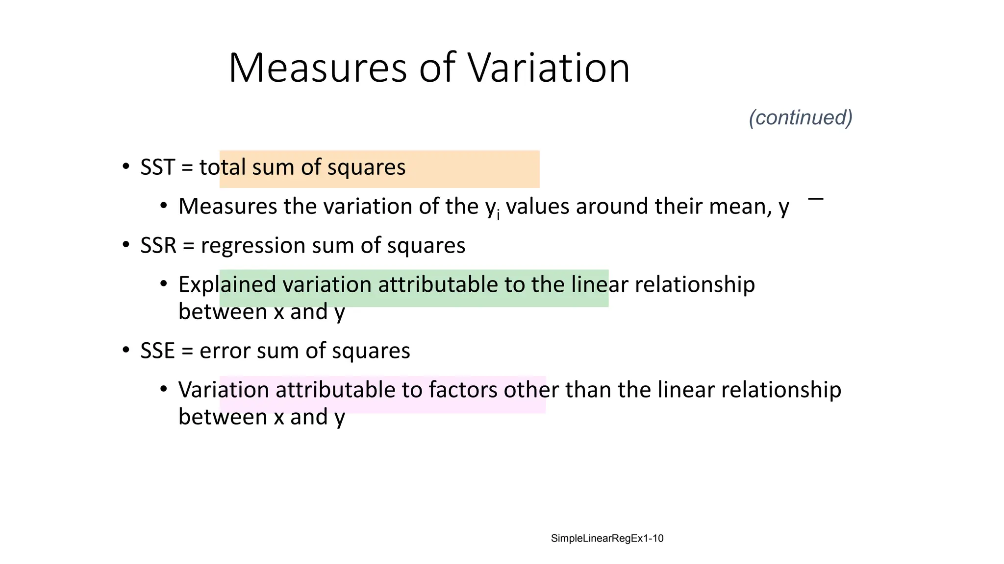 Simple Linear Regression and know about its significance | PPT
