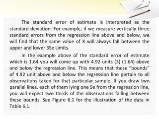Simple linear regression