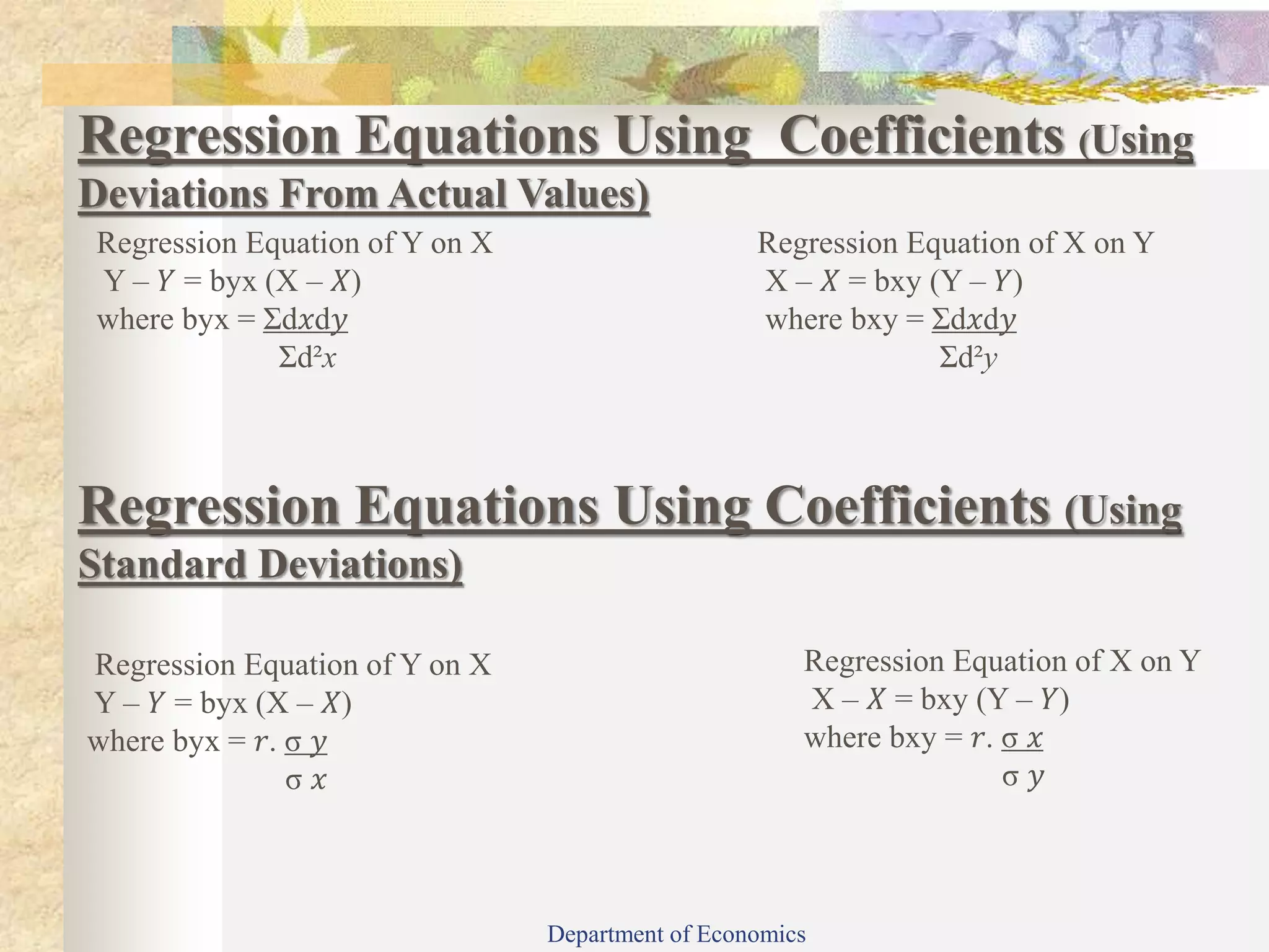 Simple linear regression | PPT