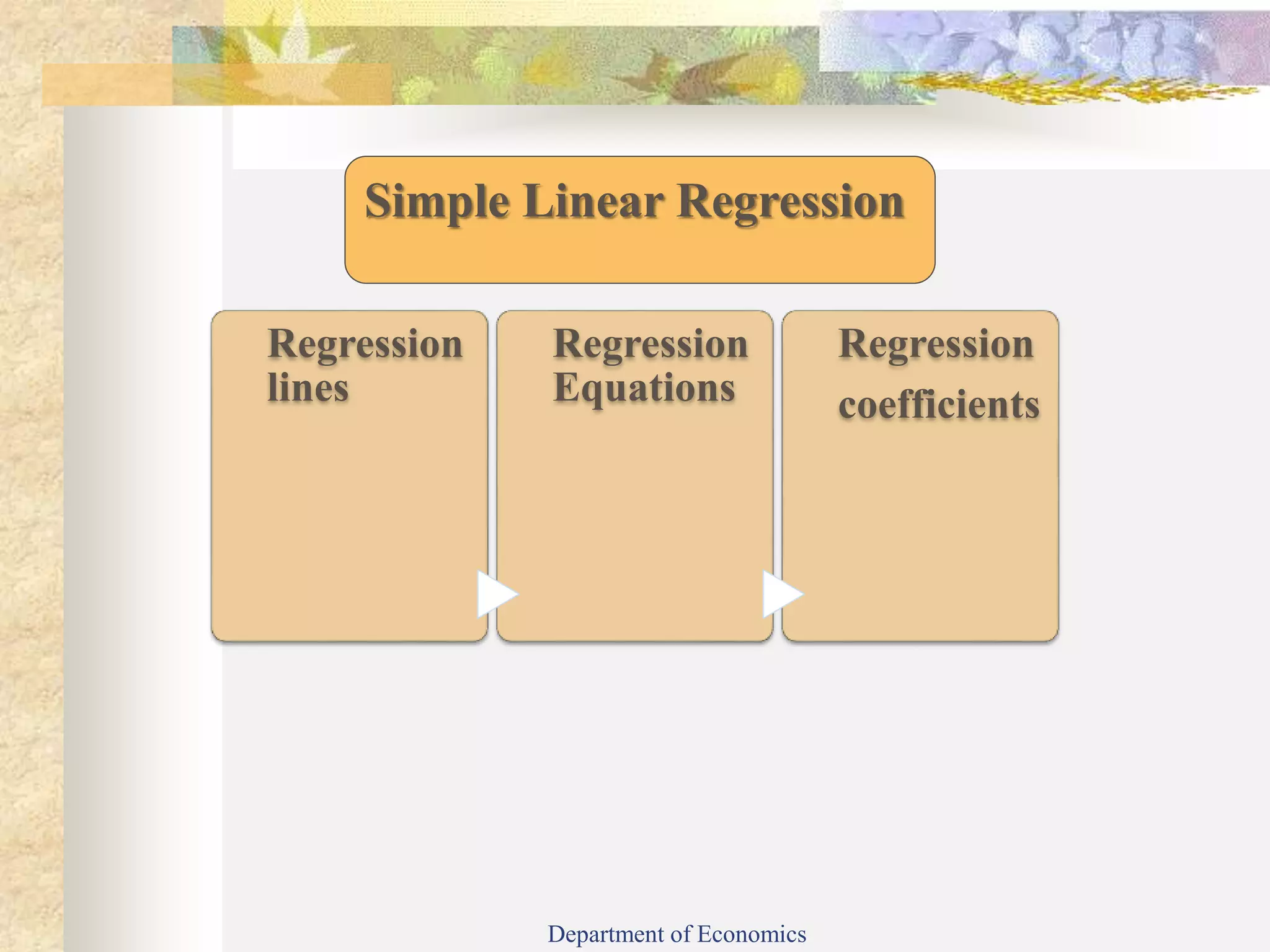 Simple linear regression | PPT