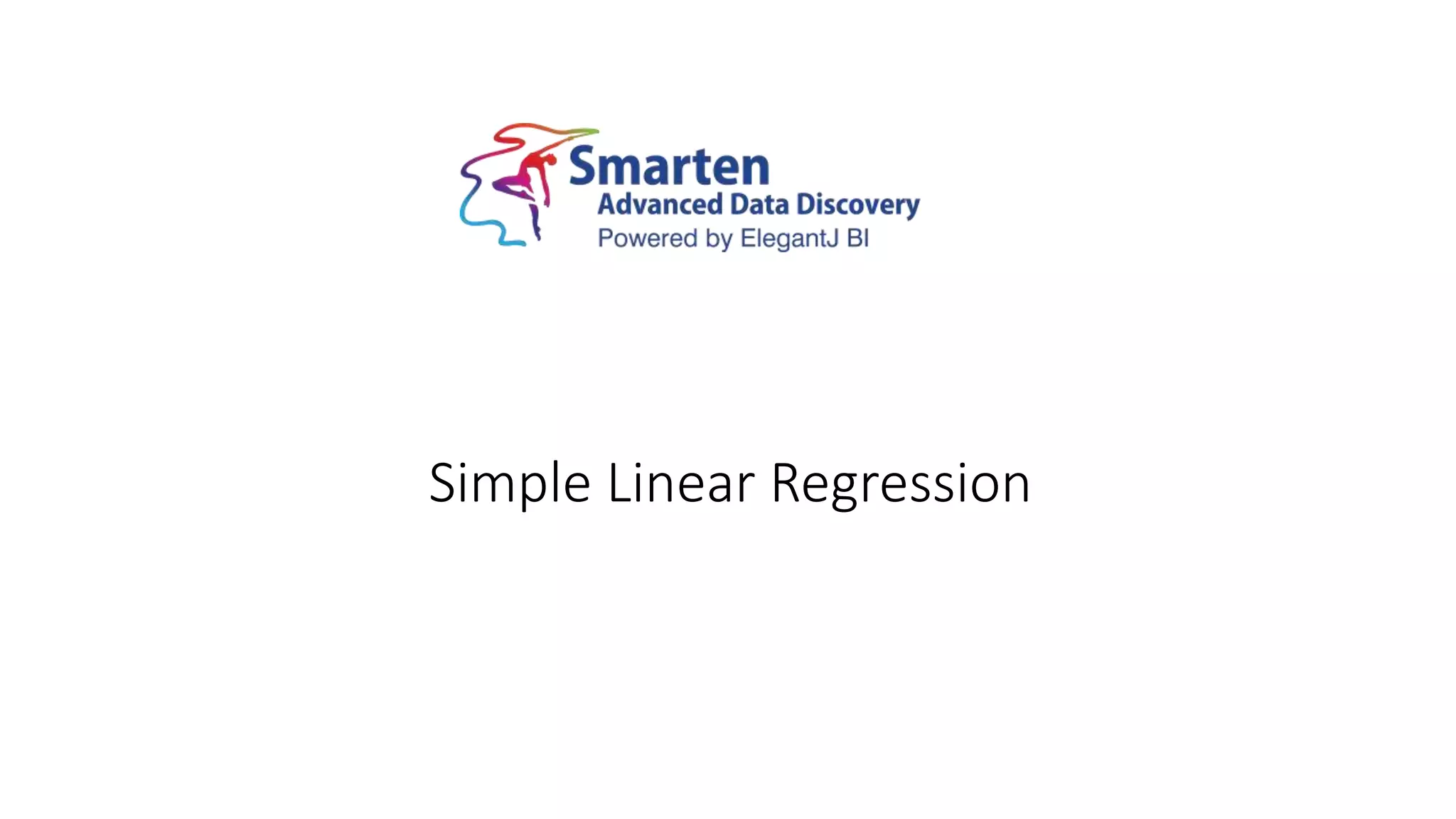 What is Simple Linear Regression and How Can an Enterprise Use this ...