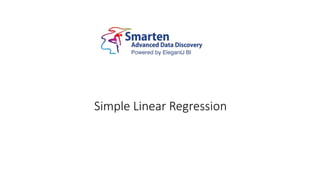 What is Simple Linear Regression and How Can an Enterprise Use this ...