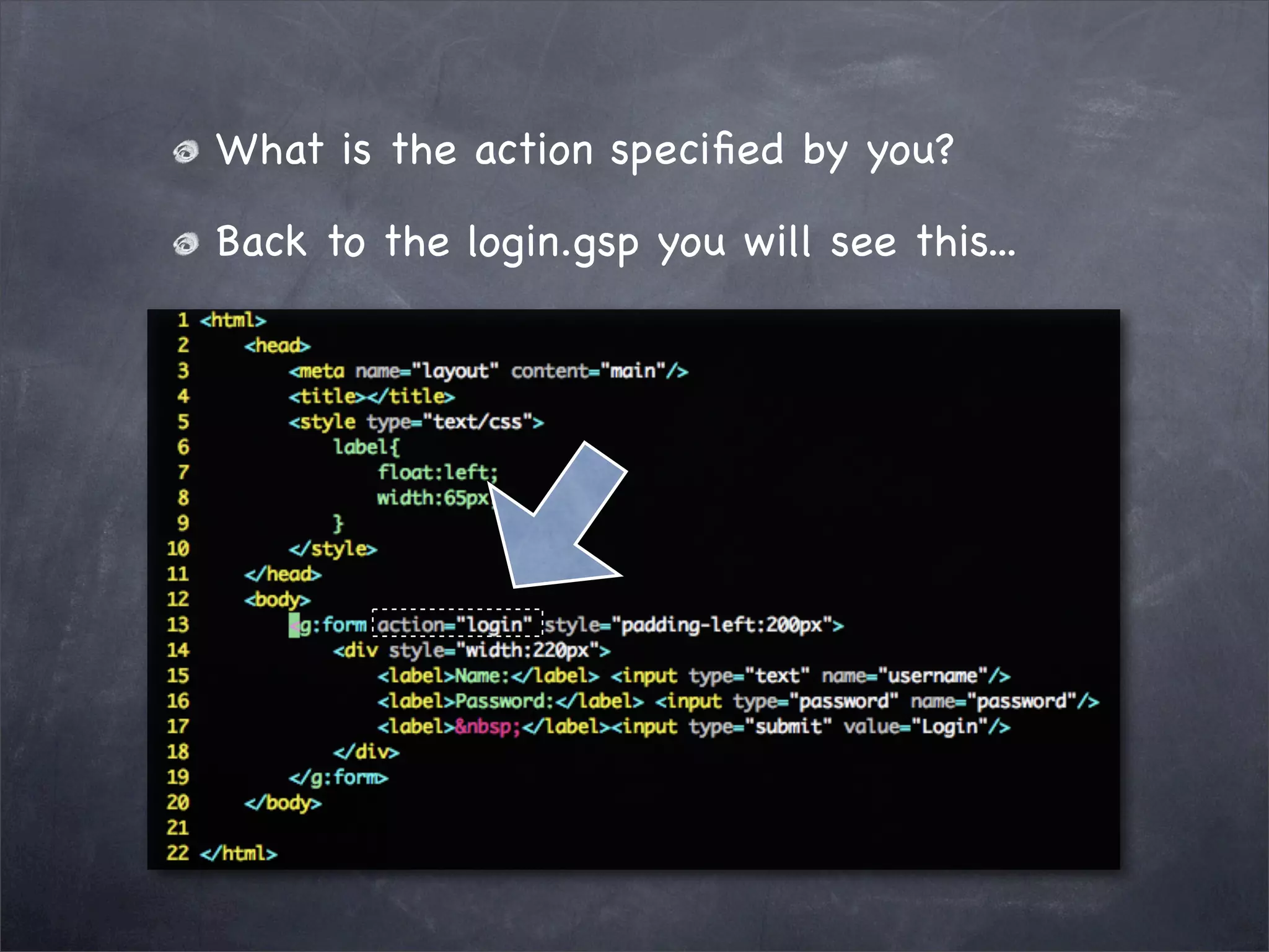 Grails Simple Login