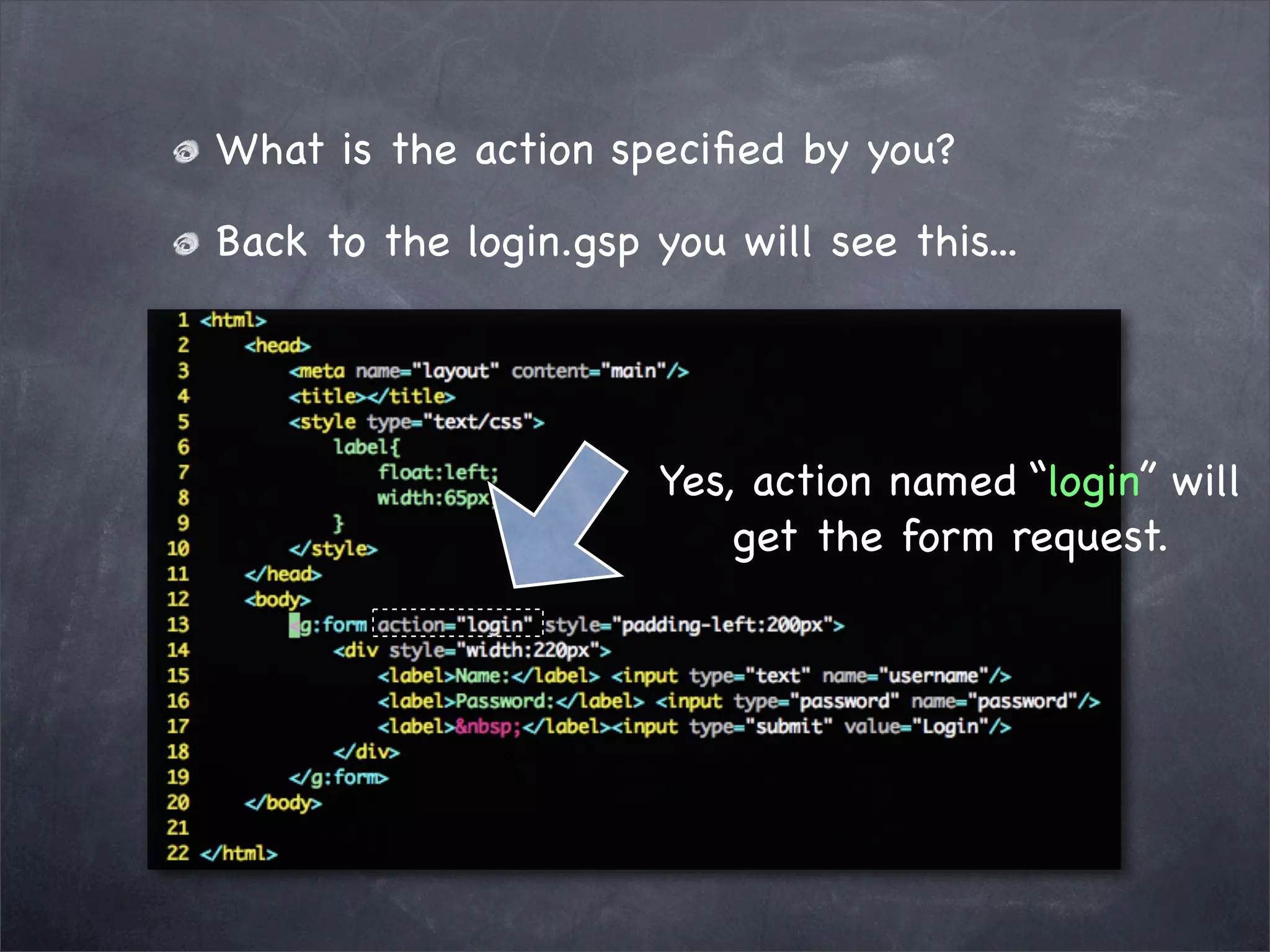 Grails Simple Login