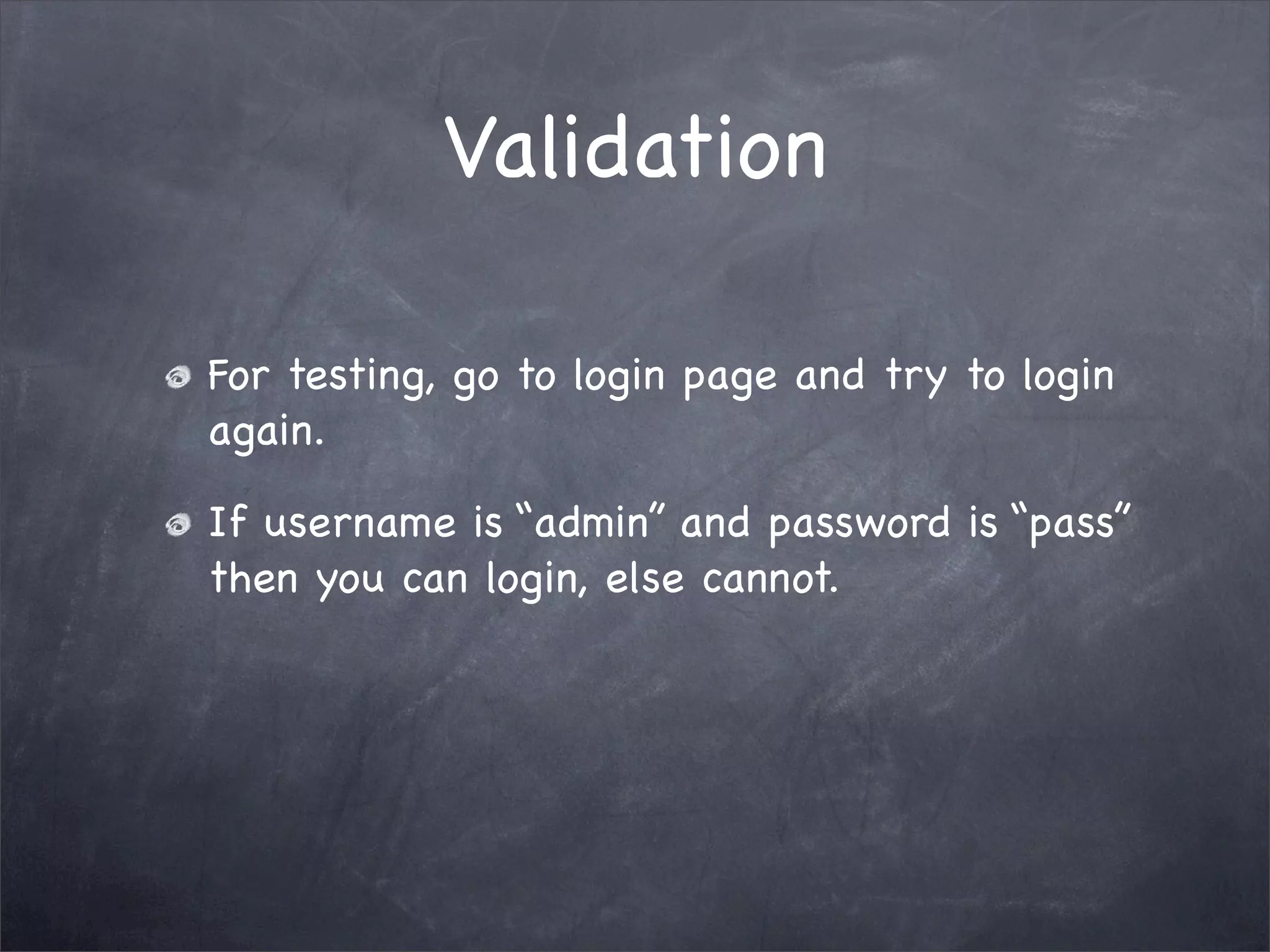 Grails Simple Login