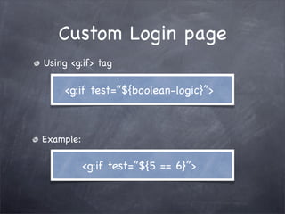 Grails Simple Login