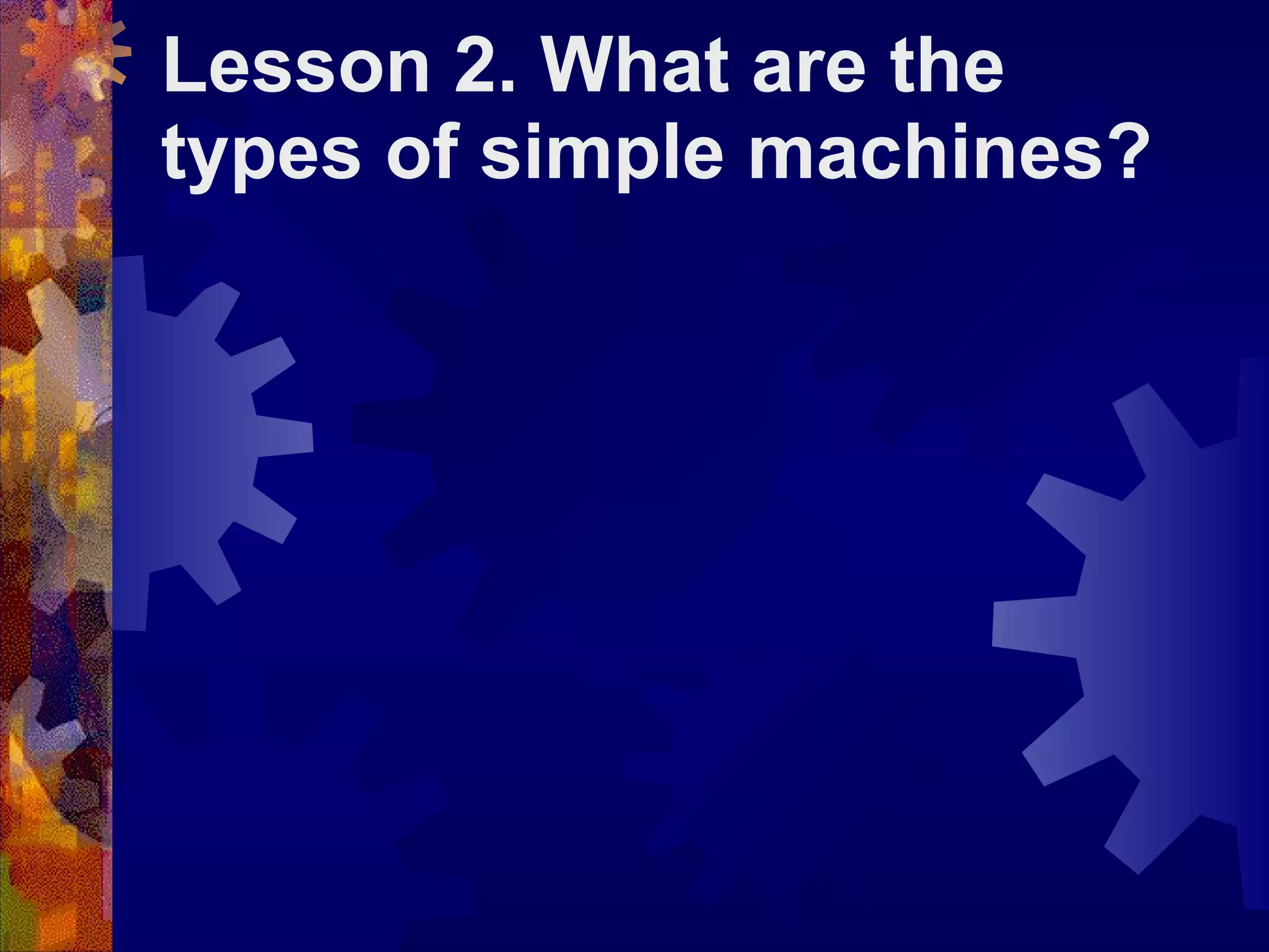 Simple machines | PPT