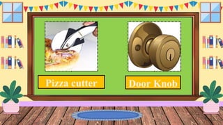 Pizza cutter Door Knob
 