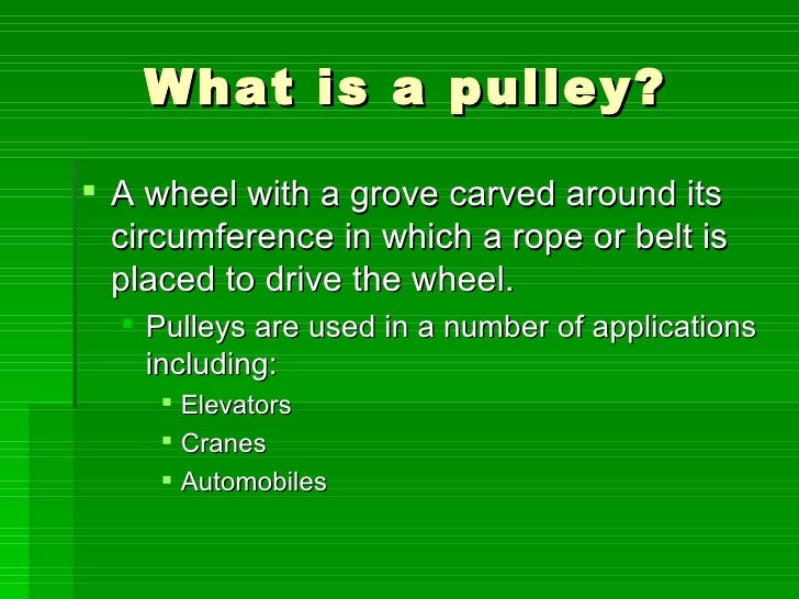 Simple Machines And Gears 1