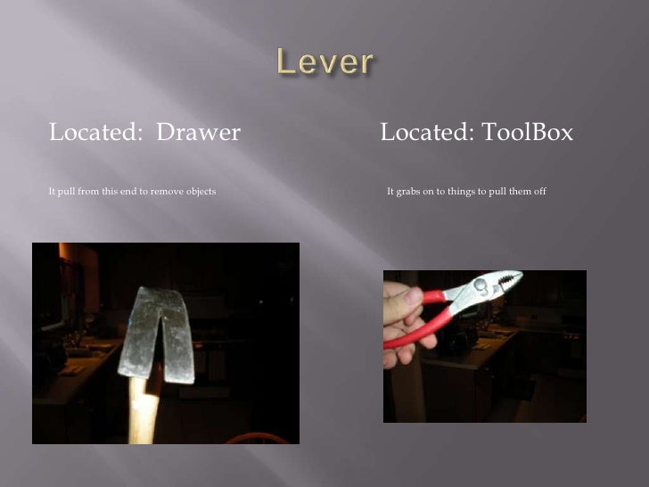 Simple machine scavenger hunt