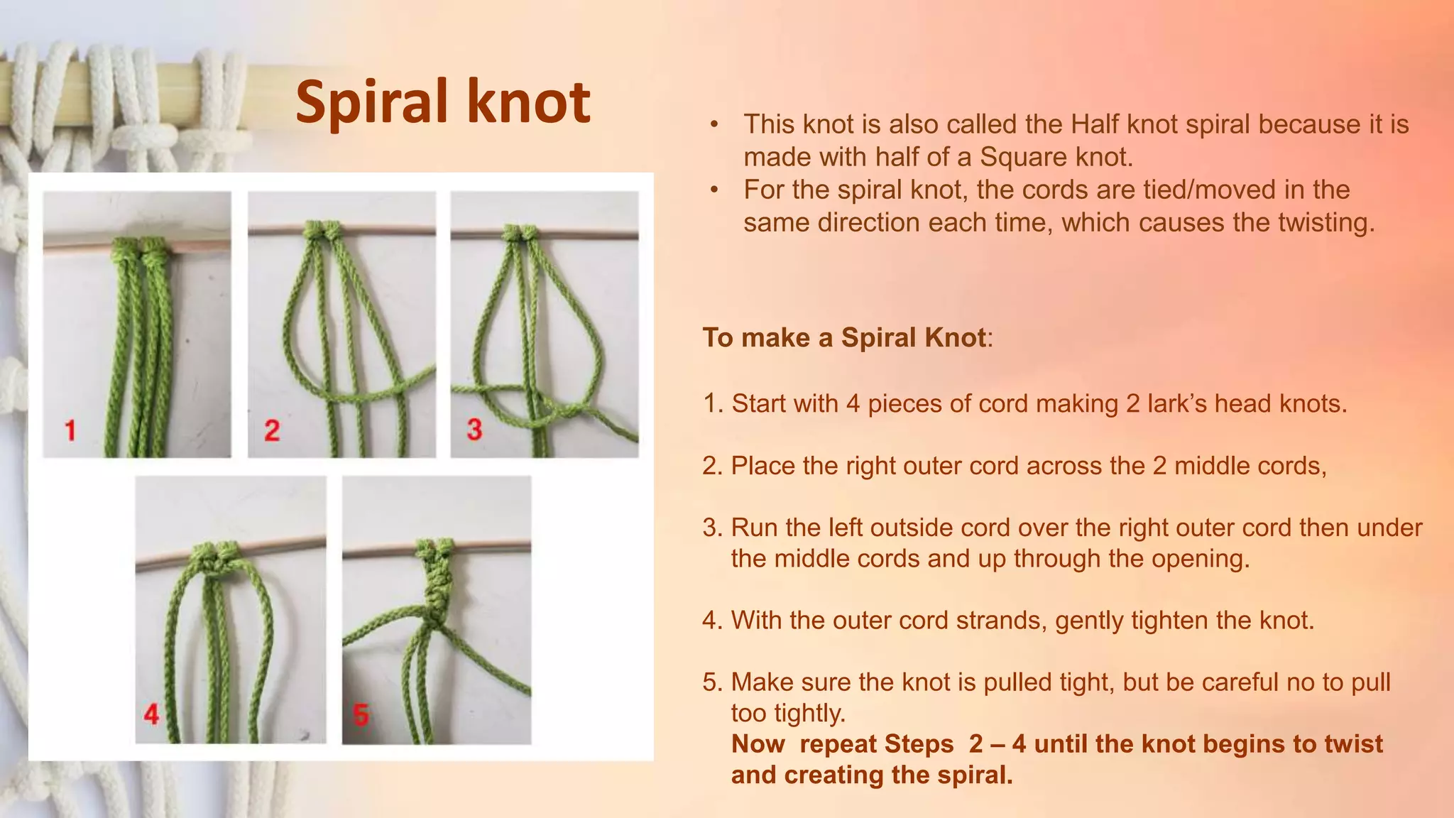 Livret De Patrons Macramé SIMPLY MACRAME - Guide Débutant Pour Noeuds Et Points - Occasion