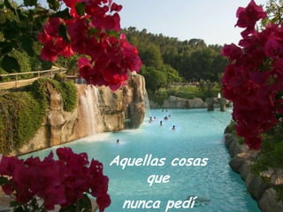 Aquellas cosas
     que
 nunca pedí
 