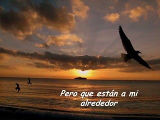 Pero que están a mi
     alrededor
 