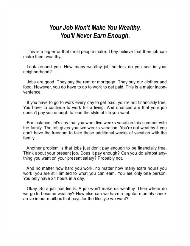 Simple Methods To Get Rich Retire Wealthy And Have The Time Of Your Simple Methods To Get Rich Retire Wealthy And Have The Time Of Your
