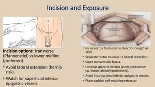 Retropubic Incision Comprehensive Guide to Simple Open Prostatectomy and Bladder ...