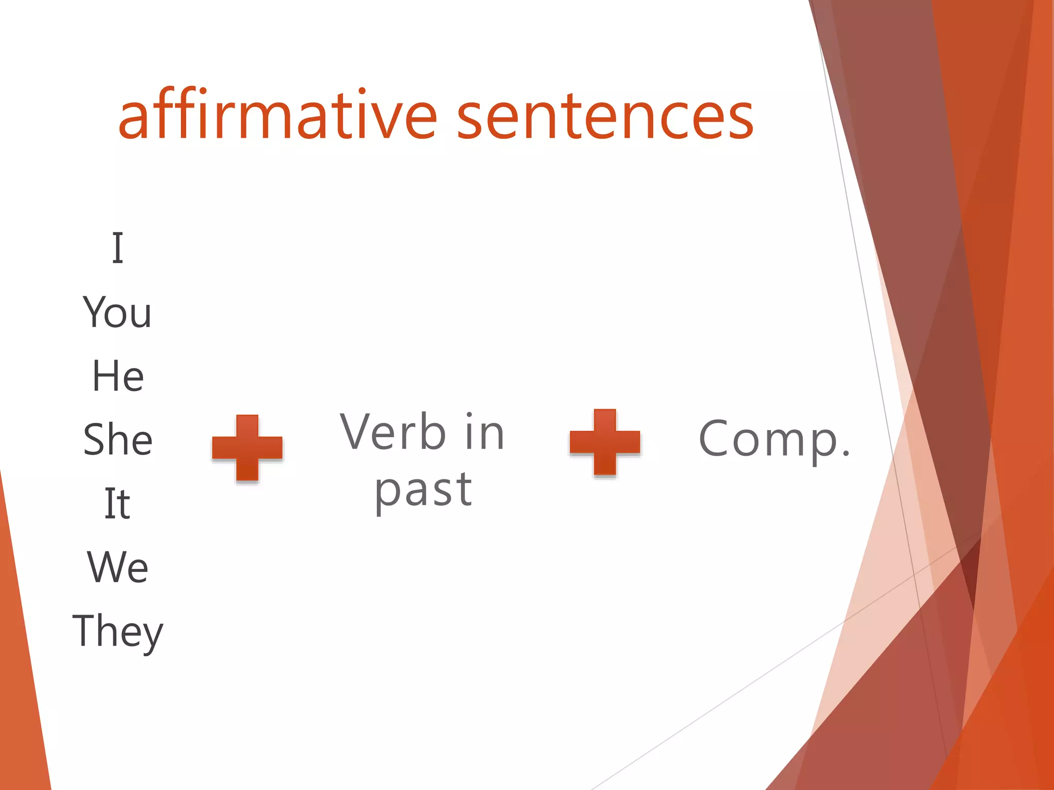 Simple Past (affirmative and negative) | PPTX