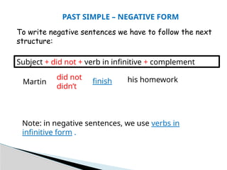 simple past and past continuous - when while | PPTX