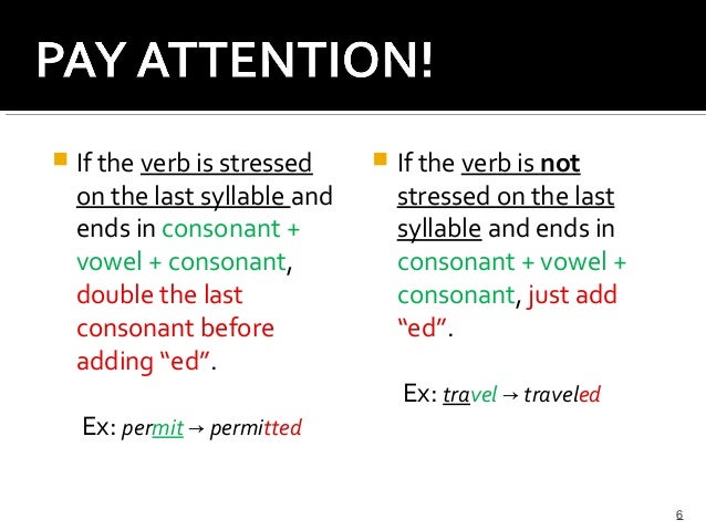 Simple Past of Regular and Irregular Verbs