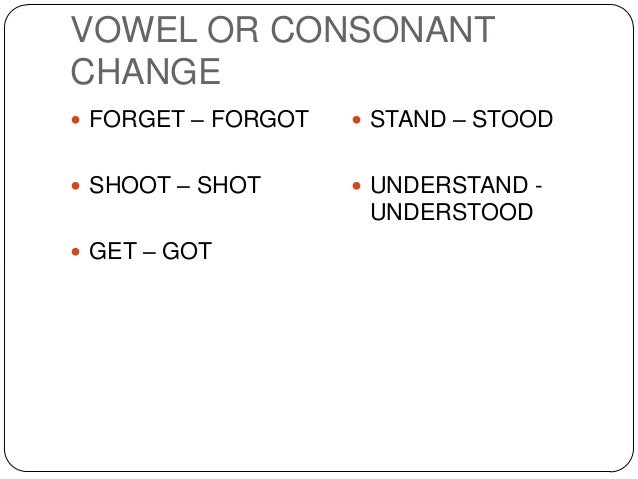 simple past tense of irregular verbs lay tense chart