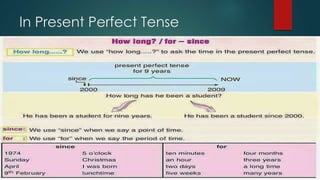 In Present Perfect Tense
 