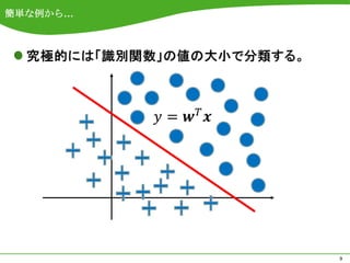 簡単な例から…








          9
 