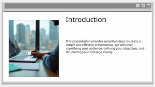How to Make a Powerpoint Presentation Simple | PPTX