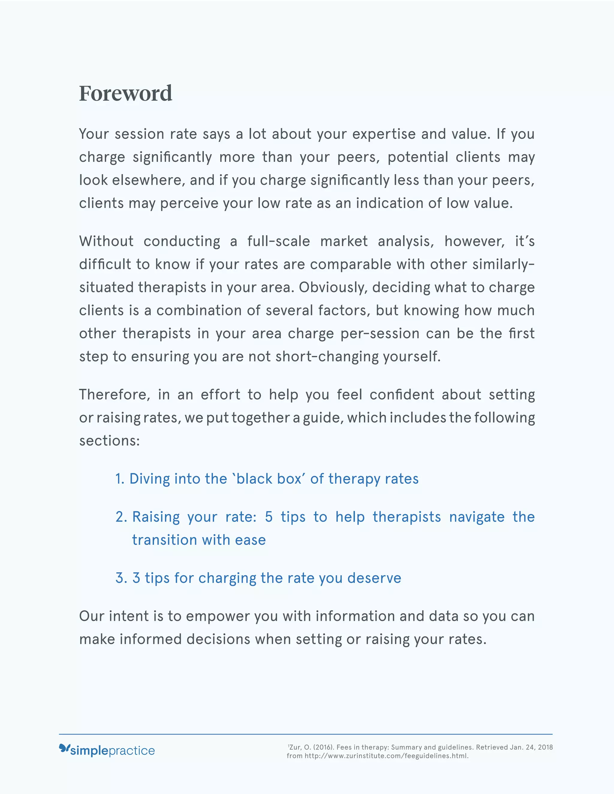 Simplepractice Make what you’re worth: How to set your rates in private ...