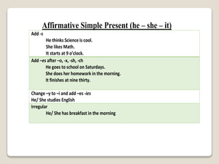 Simple present | PPTX