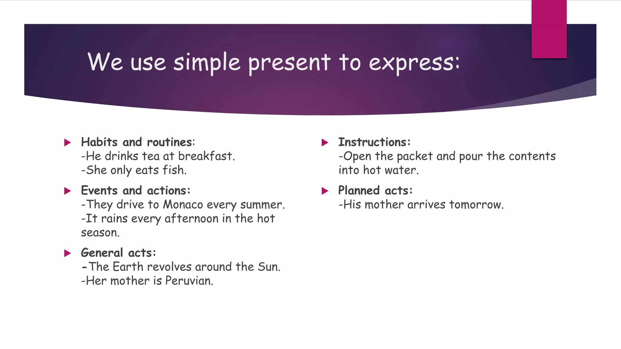 Simple present | PPTX