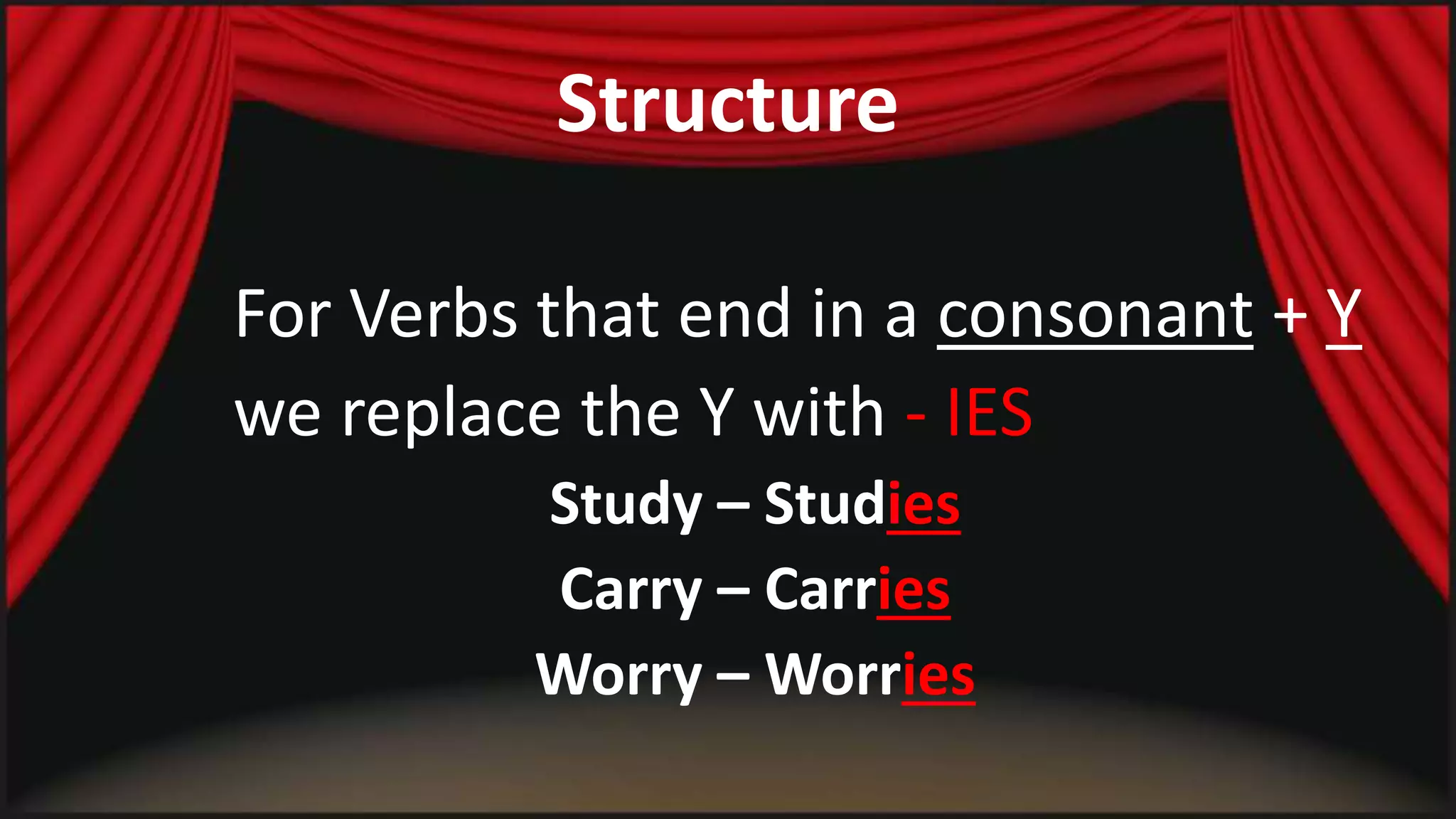 Simple present structure | PPSX