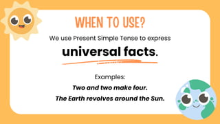 Simple present rules explanation for beginners | PDF
