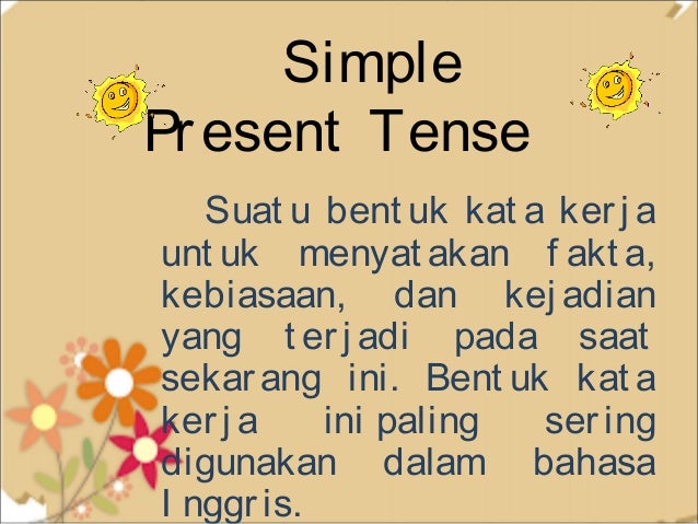 Simple present and present continous