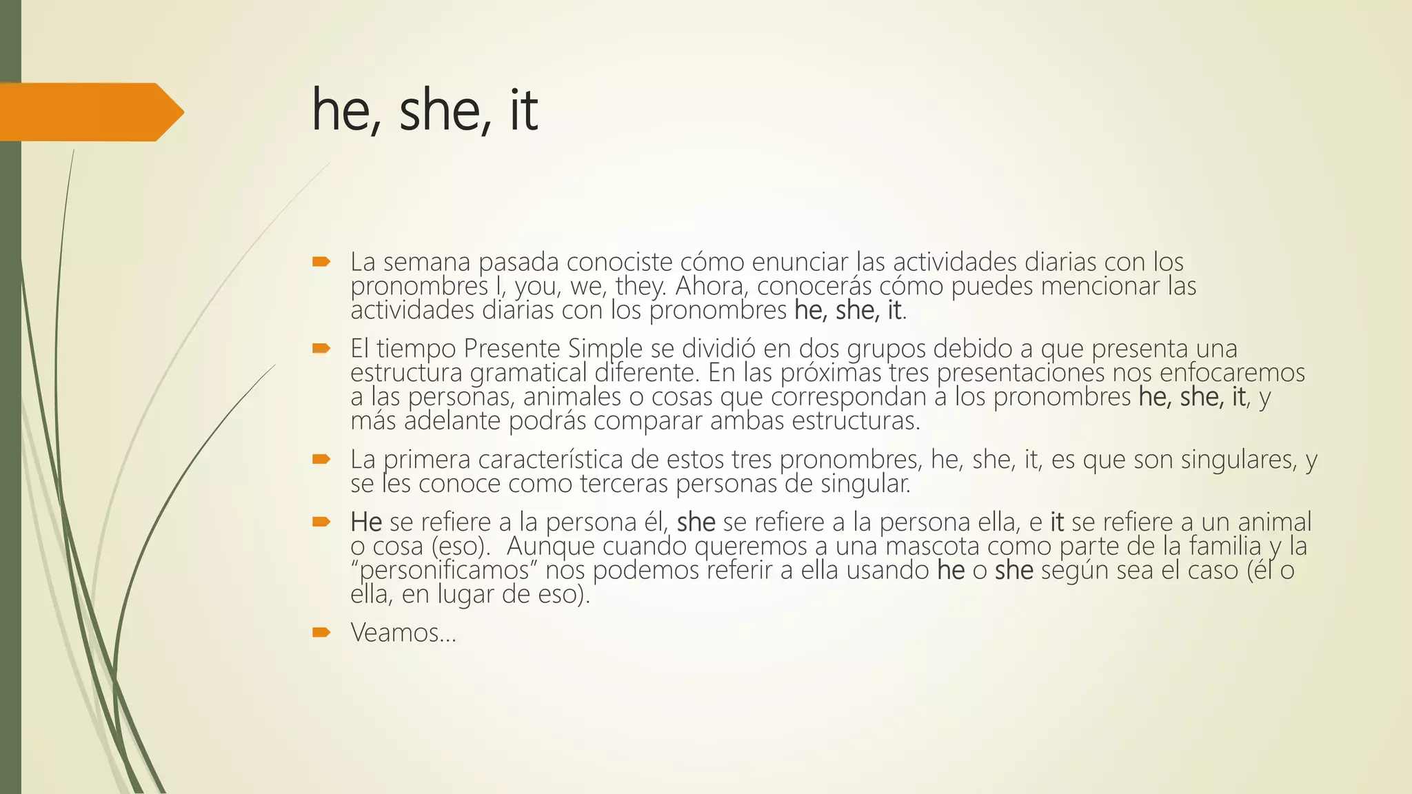 Simple present he, she, it aff | PPTX