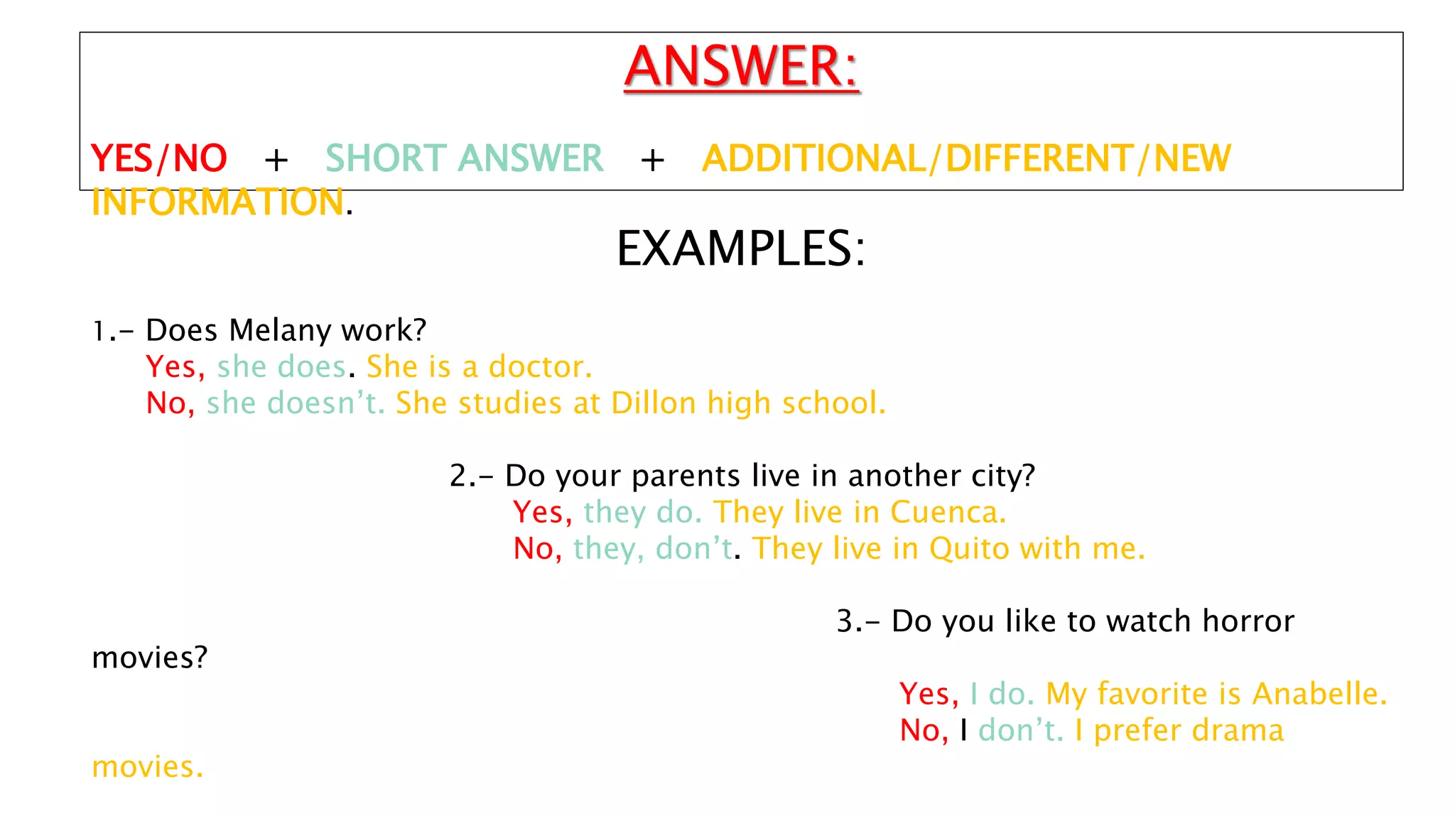 Simple Present: regular and irregular verbs | PPTX