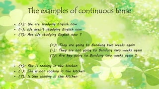 Simple present progressive tense | PPTX