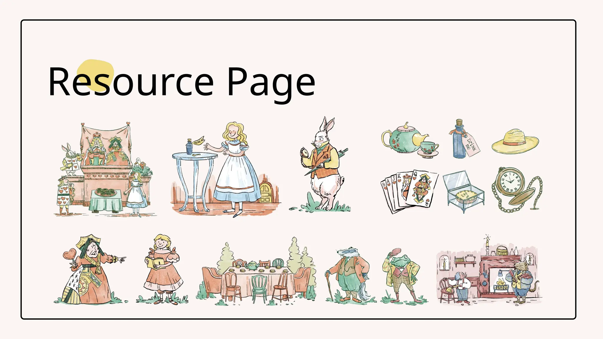 Resource Page
 