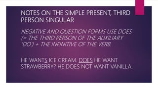 Simple present tense m. van eijk | PPTX