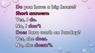 Simple present the best