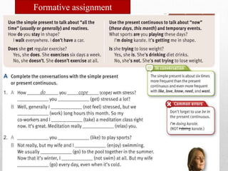 Formative assignment
 